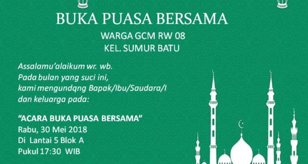 56 Contoh Undangan Bukber Bersama Anak Yatim Gratis